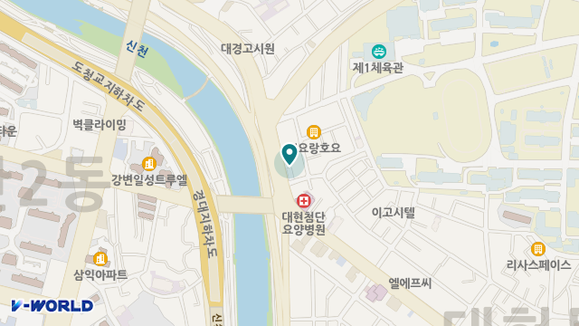 해성노인복지센터 위치 지도