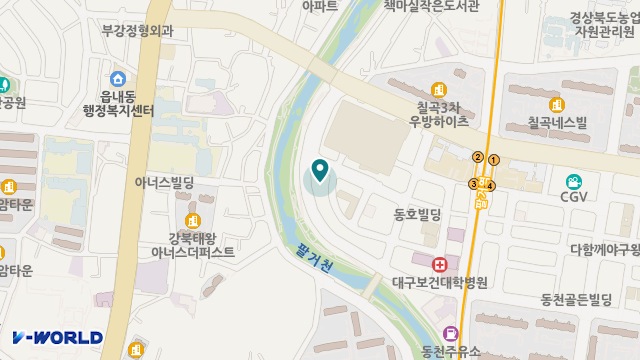 북구재활주간보호센터 위치 지도