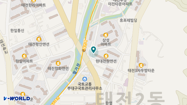 청아재가노인복지센터 위치 지도