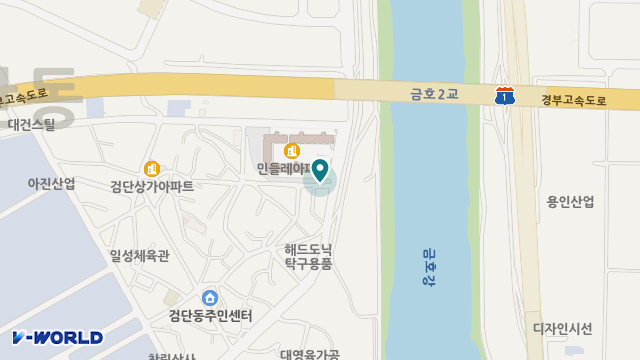 샛별재가복지센터 위치 지도