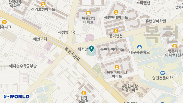 동행주간보호센터(북구점) 위치 지도