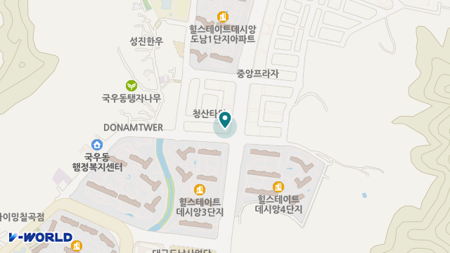 해솔주간보호센터 위치 지도