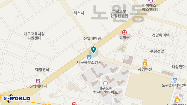 노원참사랑노인복지센터 위치 지도