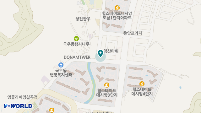 늘청춘재활주간복지센터 위치 지도
