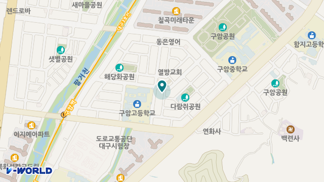 다움재가복지센터 위치 지도