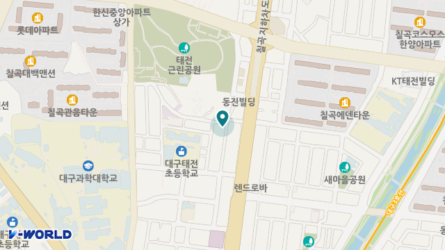 팔공메디컬 위치 지도