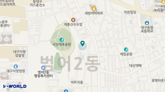 몬스마뜨리스 범어데이케어센터 위치 지도