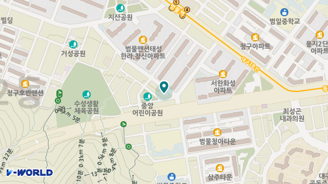 거성재가노인복지센터 위치 지도