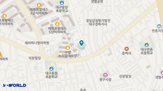 대구재활주간보호센터 위치 지도