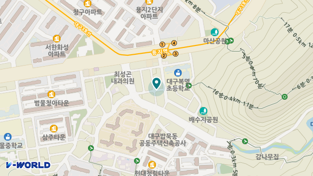 우리재가복지센터 위치 지도