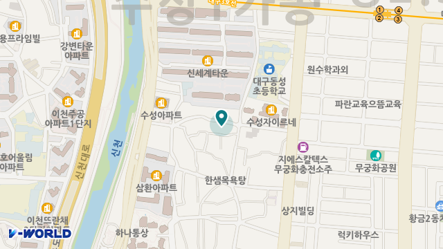 효인노인복지센터 위치 지도