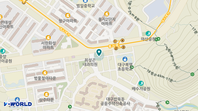 진밭골재가노인복지센터 위치 지도