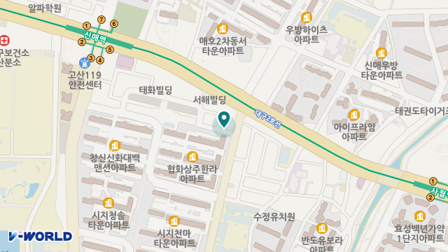 수성행복노인복지센터 위치 지도