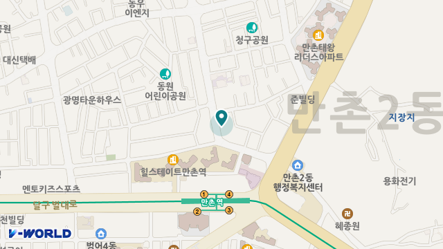 지원재가노인복지센터 위치 지도