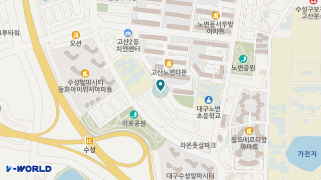 노변재가노인복지센터 위치 지도