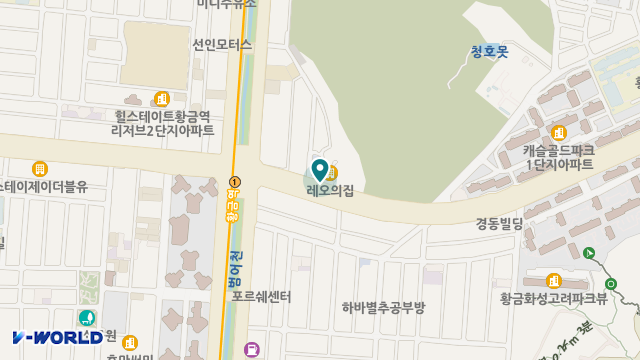 행복한재가복지센터 위치 지도