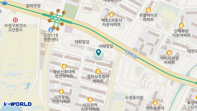 진명다움 수성센터 위치 지도