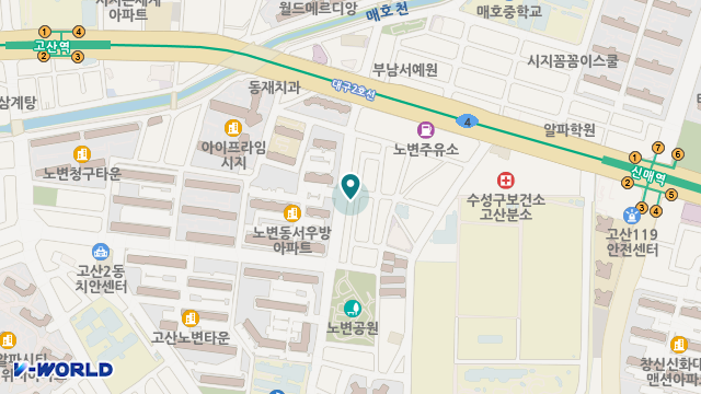 늘편한재가노인복지센터 위치 지도