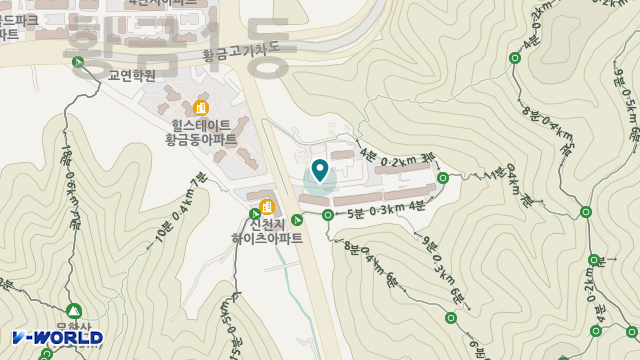 소나무재가노인복지센터 위치 지도