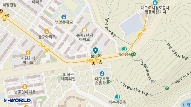 미소노인복지센터 위치 지도