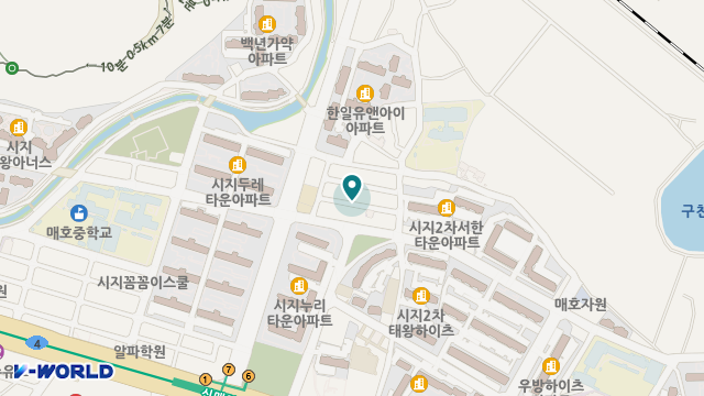 분홍재가방문요양센터 위치 지도