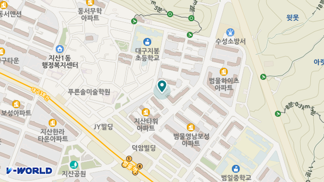고마운재가복지센터 위치 지도