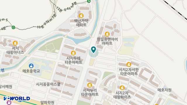 효마음재가복지센터 위치 지도