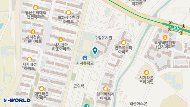 고운마음실버재가센터 위치 지도