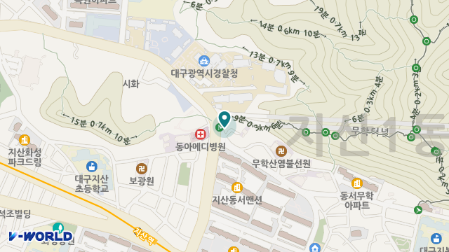 아진재가복지센터 위치 지도