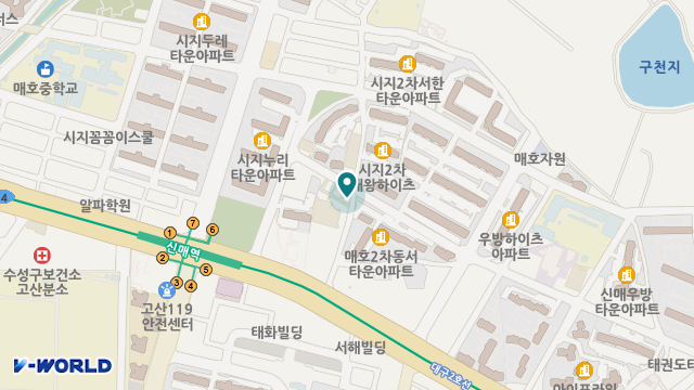 다시봄재가복지센터 위치 지도