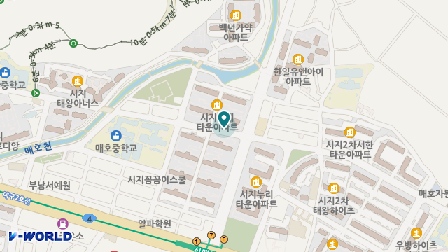 시지재가방문요양센터 위치 지도