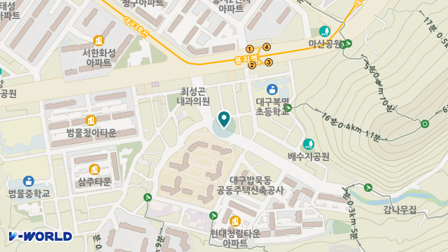 노노케어재가노인복지센터 위치 지도