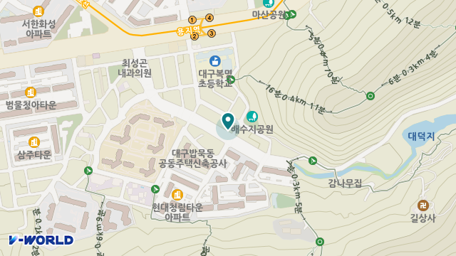 정성재가노인복지센터 위치 지도