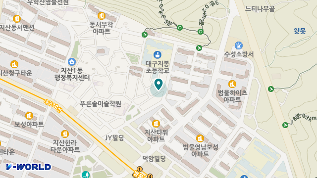 대구수성케어복지용구 위치 지도