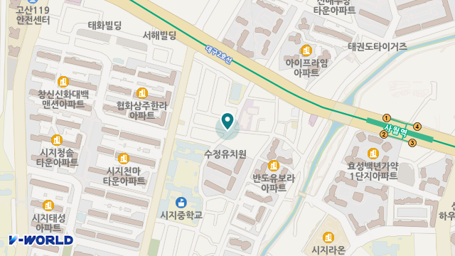 성화실버재가센터 위치 지도