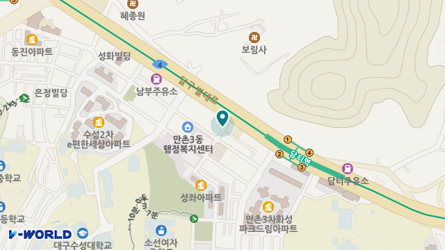 든든재가방문요양 위치 지도