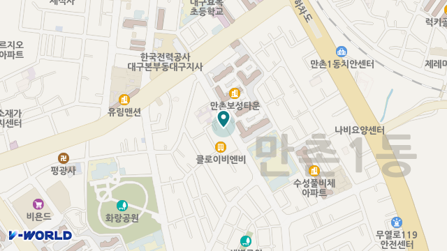 대교뉴이프 재가복지센터 대구수성센터 위치 지도
