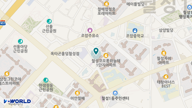 달서구월배노인복지센터 위치 지도