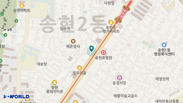 더편한주간보호센터 위치 지도