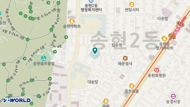 베데스다재가노인복지센터 위치 지도