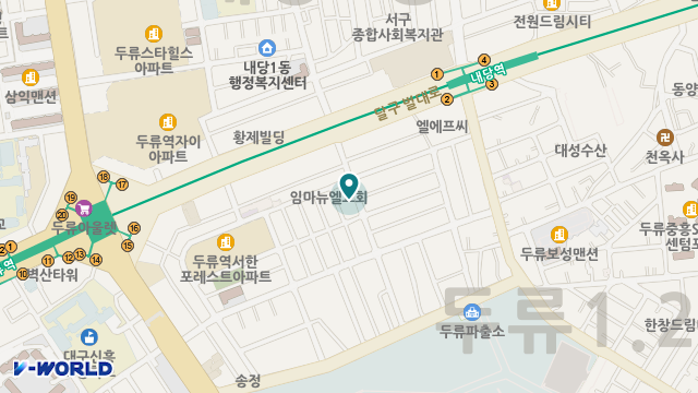 재재어르신복지센터 위치 지도