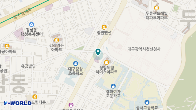 100세재가노인복지센터 위치 지도