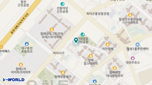대천노인복지센터 위치 지도