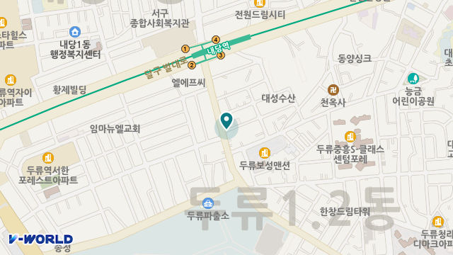 효경재가노인복지센터 위치 지도