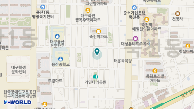 누리재가복지센터 위치 지도