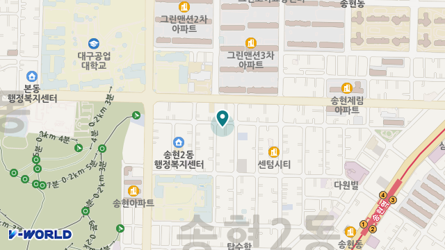 효빛재가복지센터 위치 지도