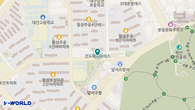 실버웰재가노인복지센터 위치 지도