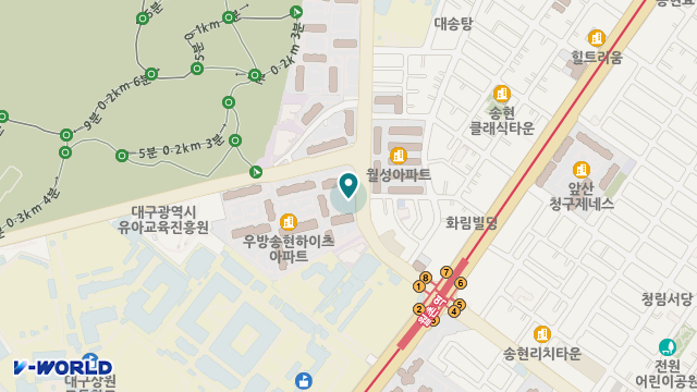 장미재가노인복지센터 위치 지도