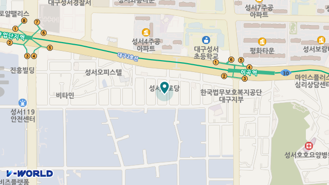 하나재가노인복지센터 위치 지도