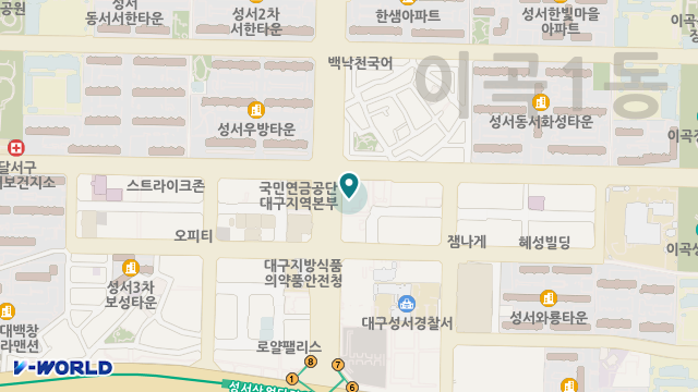 성서어르신재가복지센터 위치 지도